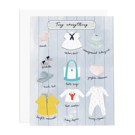 Ramus & Co Ramus & Co. Tiny Everything Baby Girl Card