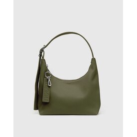 Baggu Baggu Recycled Leather Mini Shoulder Bag - Loden