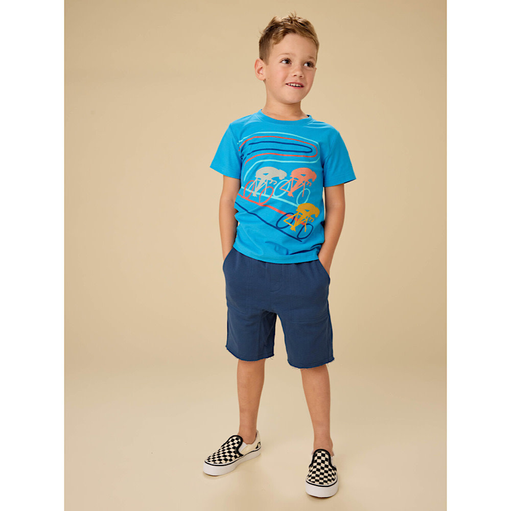 Tea Collection Gym Shorts - Naval Blue