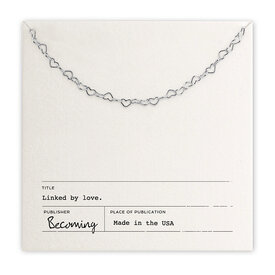 Becoming Jewelry Becoming Jewelry - 16-18" Necklace - Heart Chain - Sterling Silver