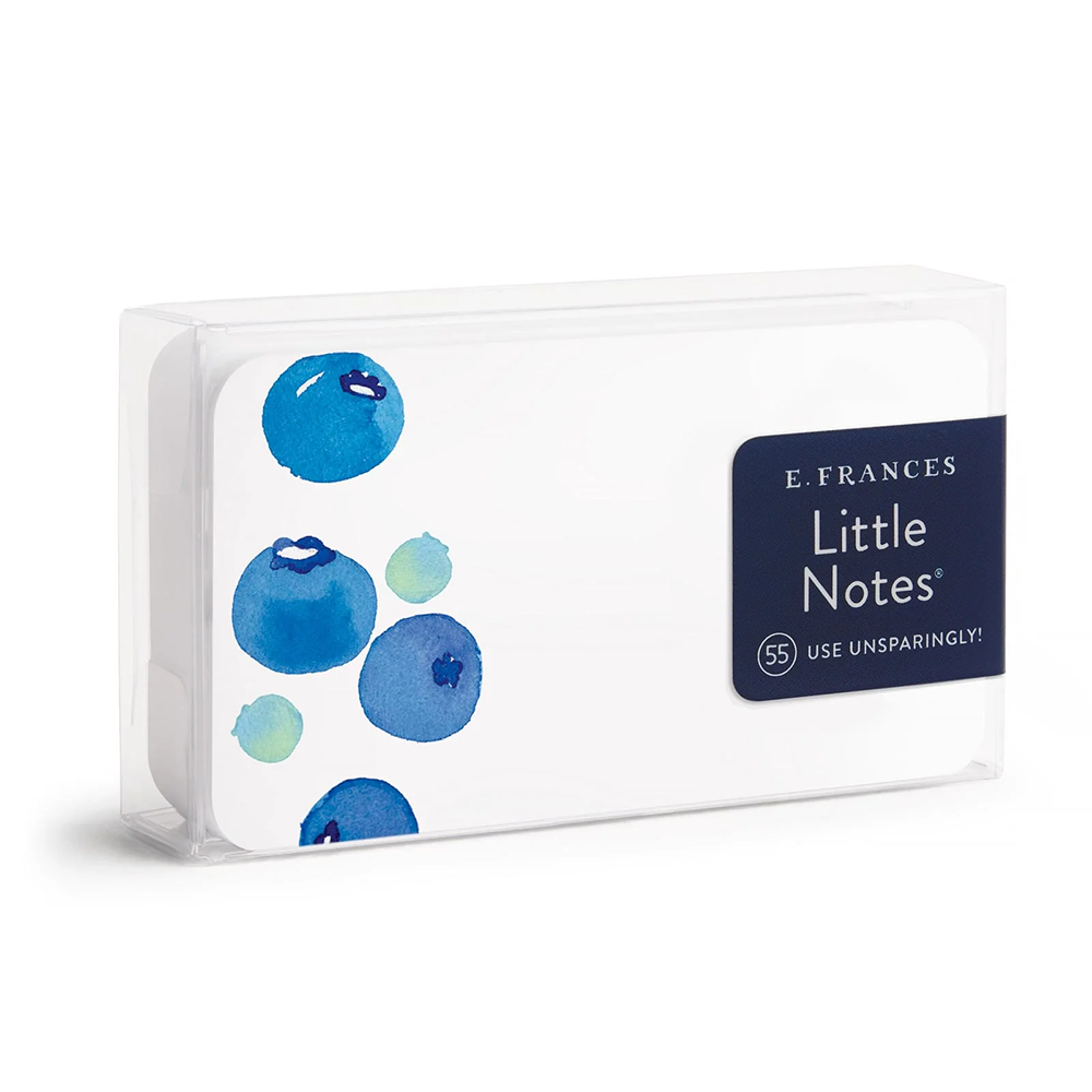 E Frances Paper E. Frances Little Notes - Blueberries