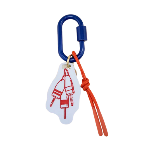 Freshwater Carabiner Bag Charm - Buoys