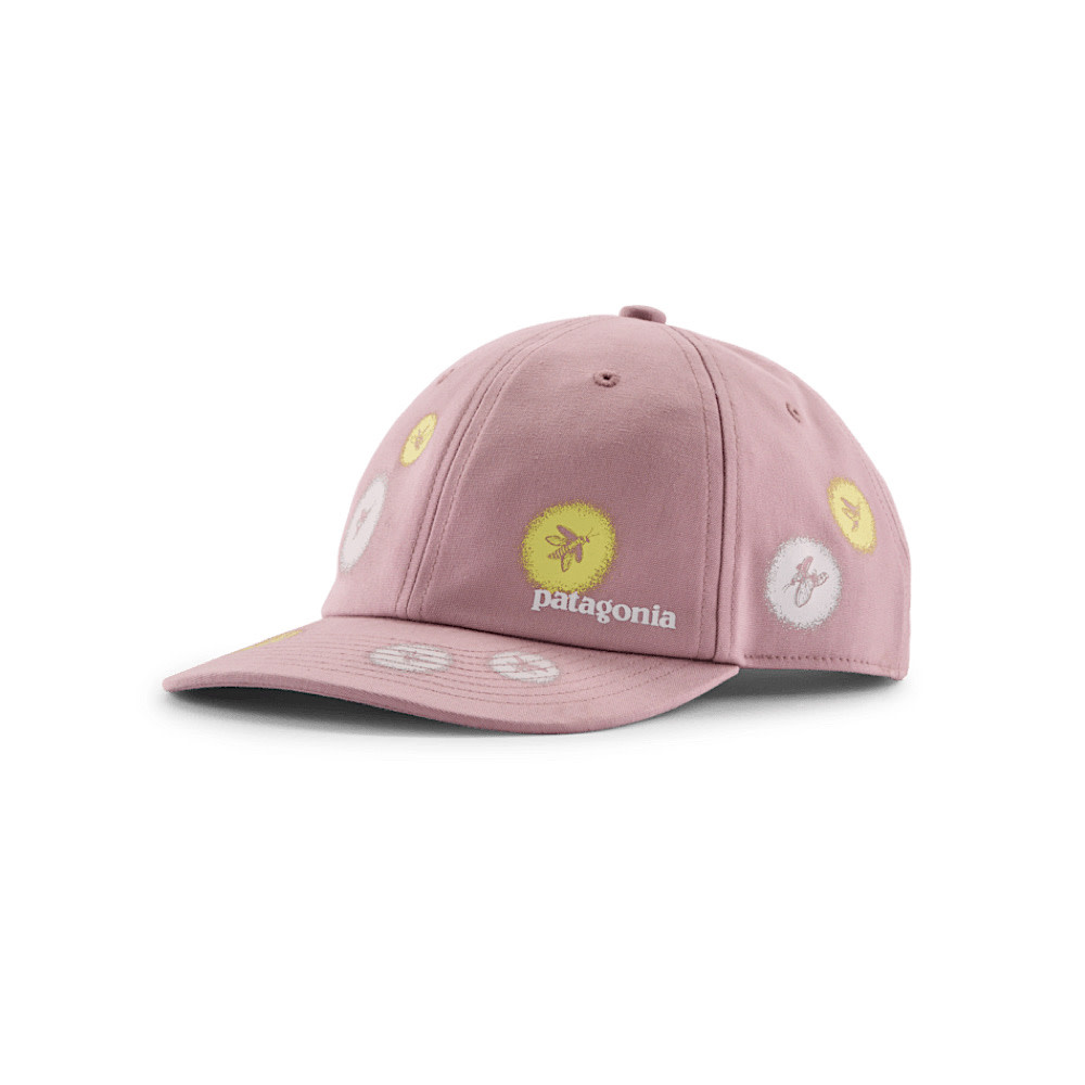 Patagonia Kid's Funhoggers Hat - Fireflies Quiet Violet