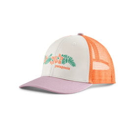 Patagonia Patagonia Kids Trucker Hat - Friend Lei White