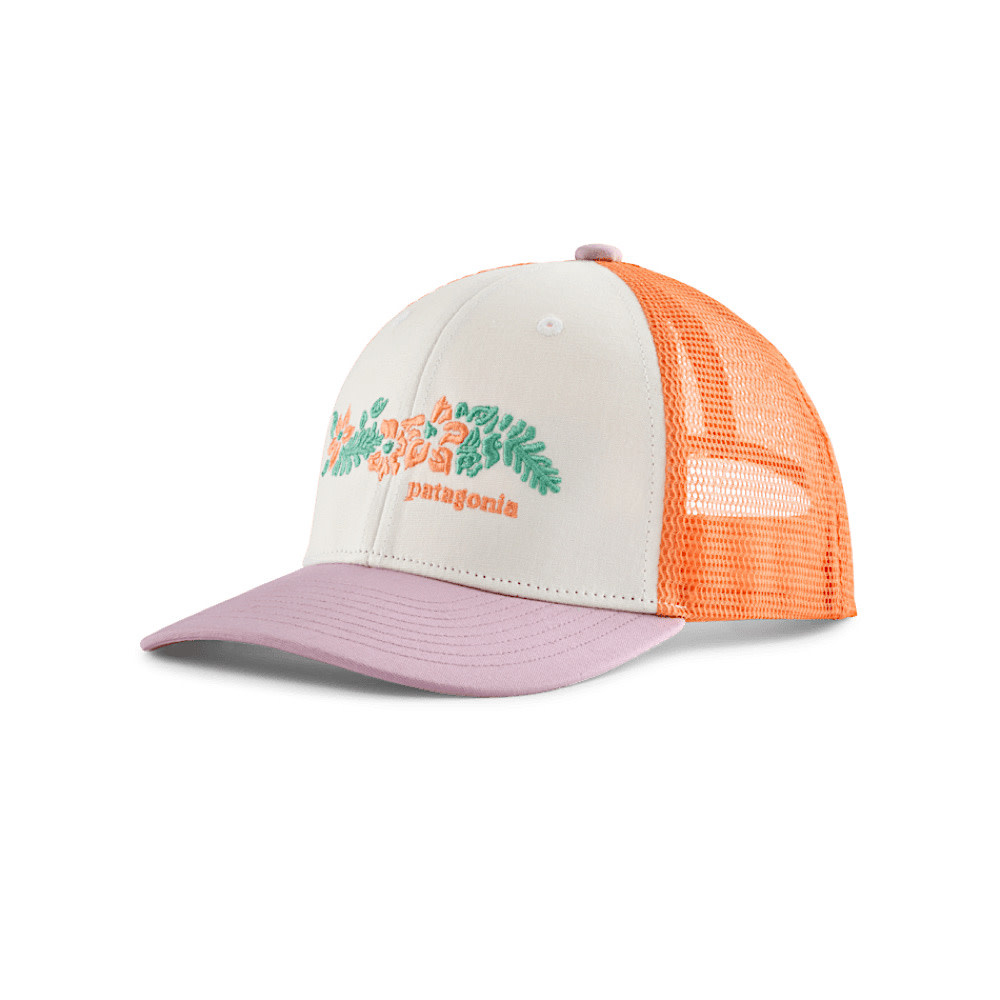 Patagonia Patagonia Kids Trucker Hat - Friend Lei White
