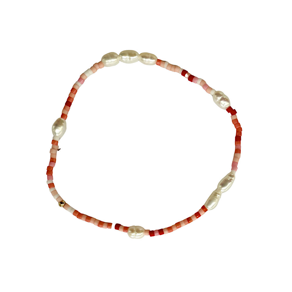 Libby Dakers Libby Dakers - Sue Bracelet - Pink Cabana Pearl
