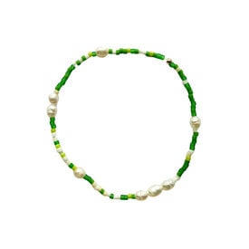 Libby Dakers Libby Dakers - Sue Bracelet - Green Cabana Pearl