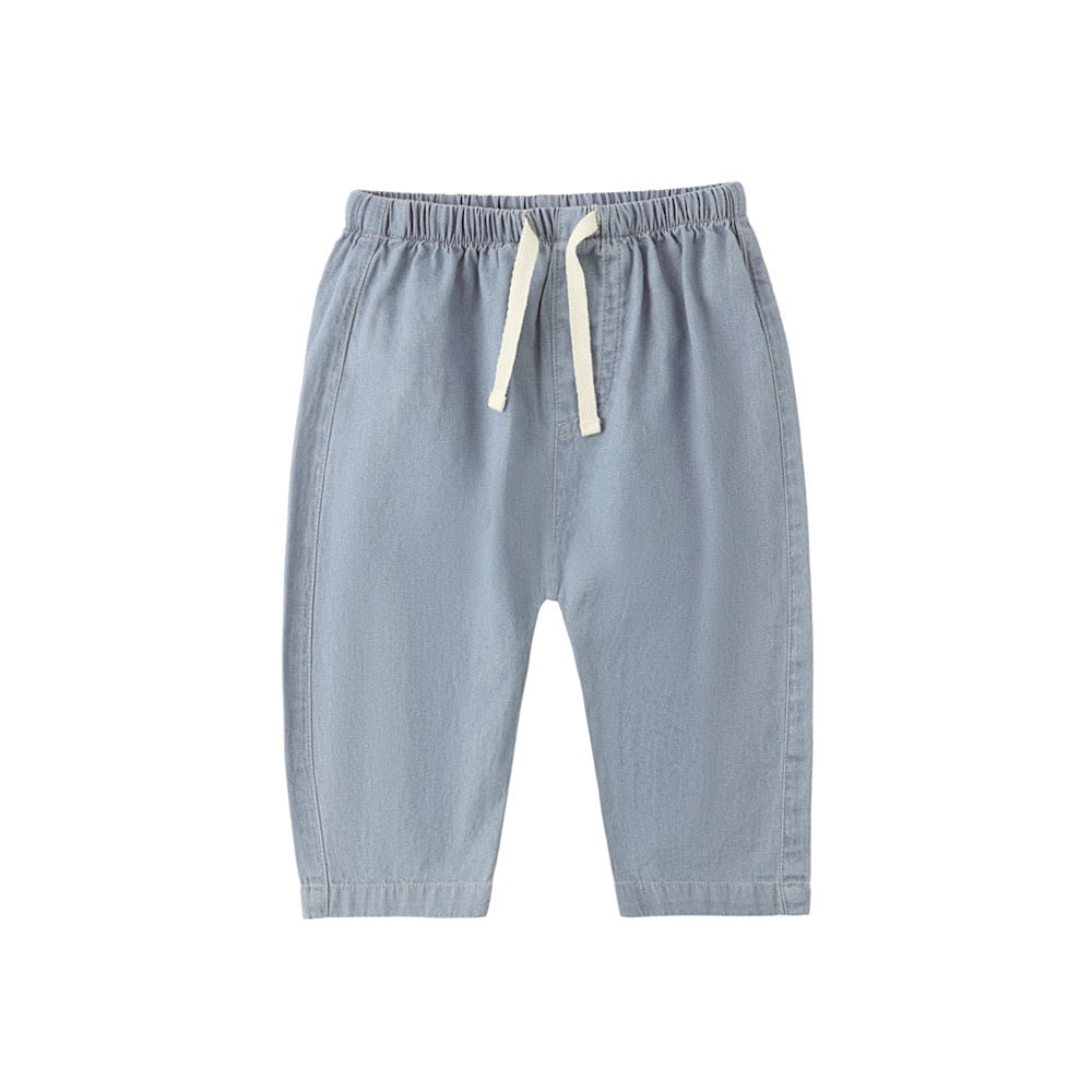 Quincy Mae Quincy Mae Henry Pants - Chambray