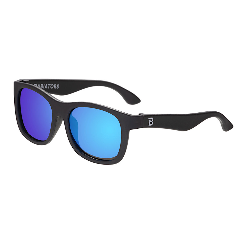 Babiators - Sunglasses - Navigator Polarized Mirror Lenses -  Jet Black