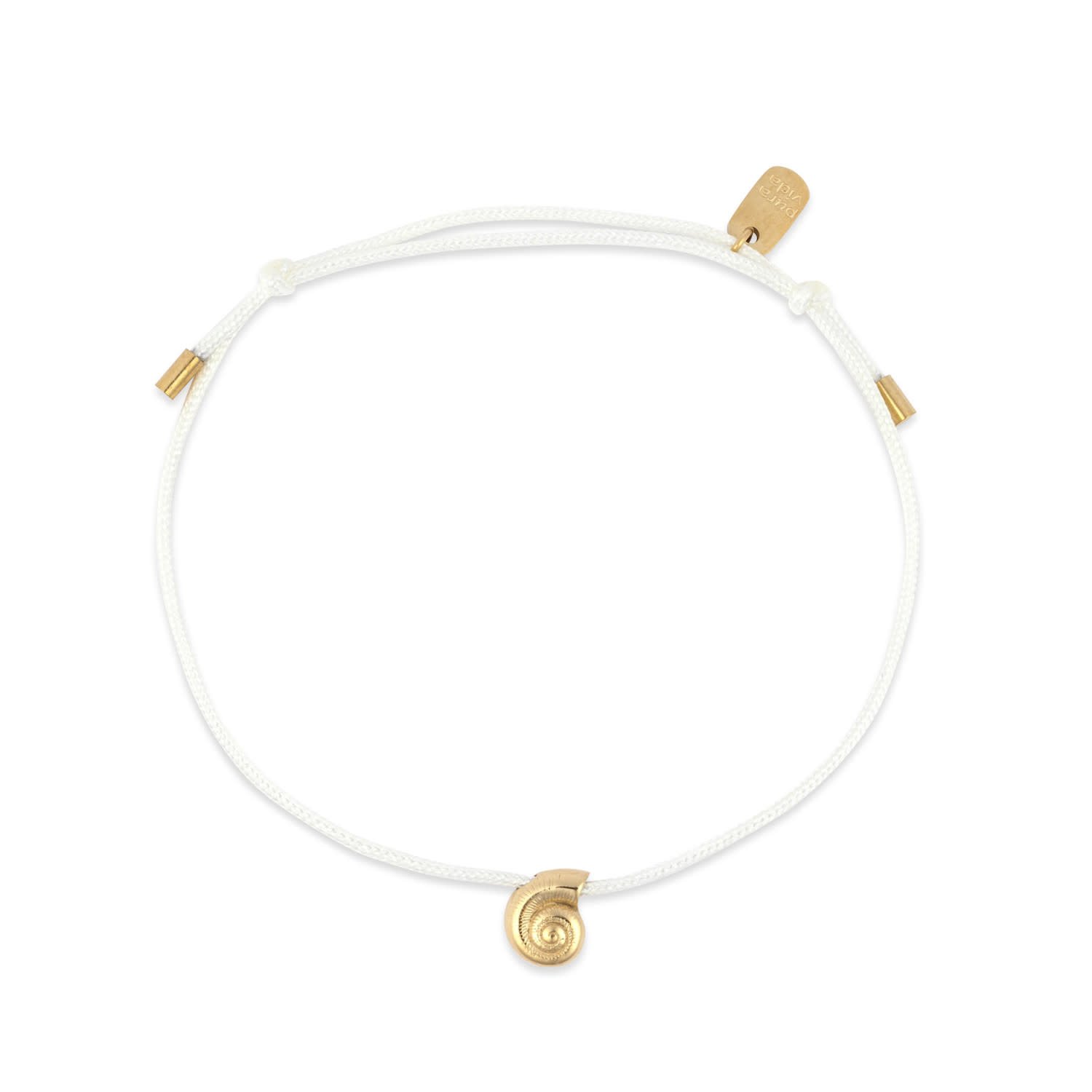 Pura Vida Lydia Charm Bracelet - Vanilla