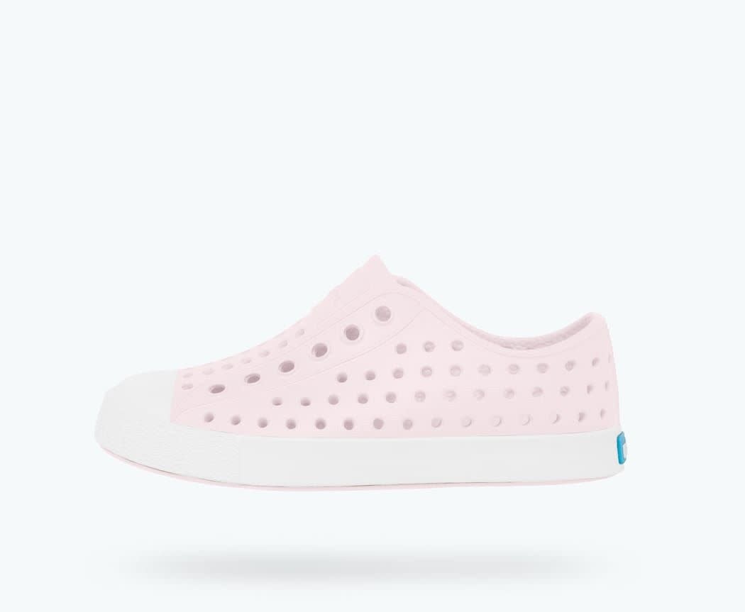 Native Shoes Jefferson Child - Milk Pink/Shell White