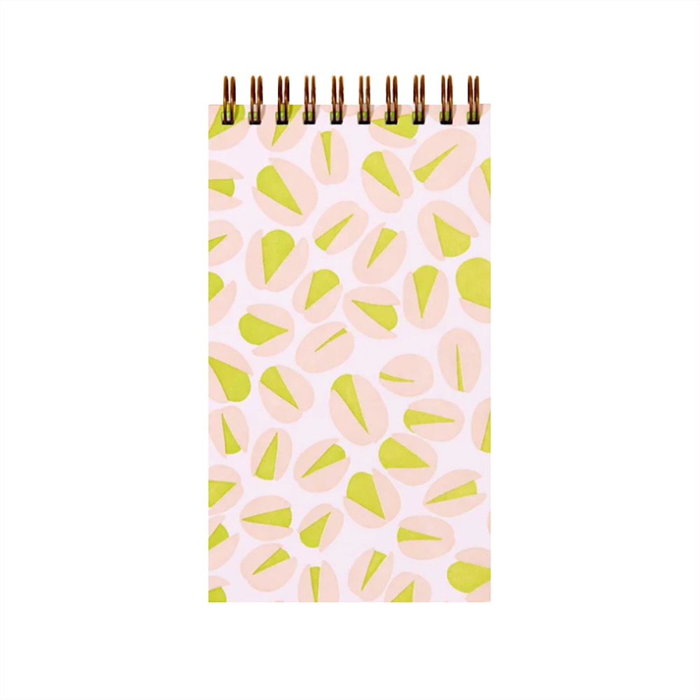 And Here We Are And Here We Are Small Spiral Notebook - Pistachio Nuts