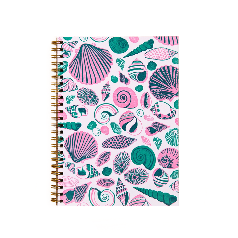 And Here We Are And Here We Are Spiral Notebook - Shell