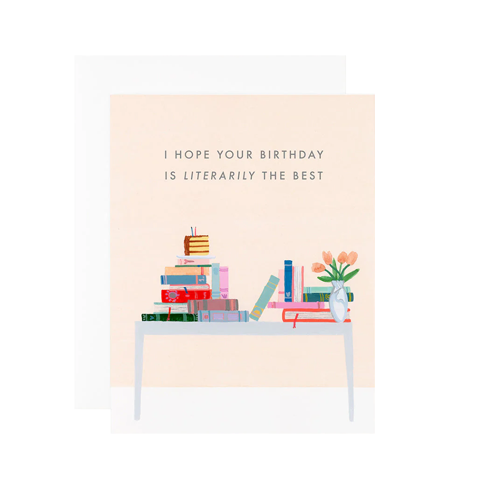 Dear Hancock Card - Literarily The Best Birthday