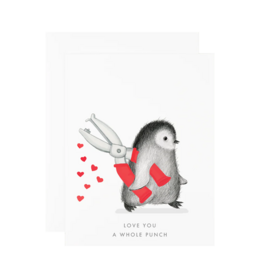 Dear Hancock Dear Hancock Card - Love You a Whole Punch