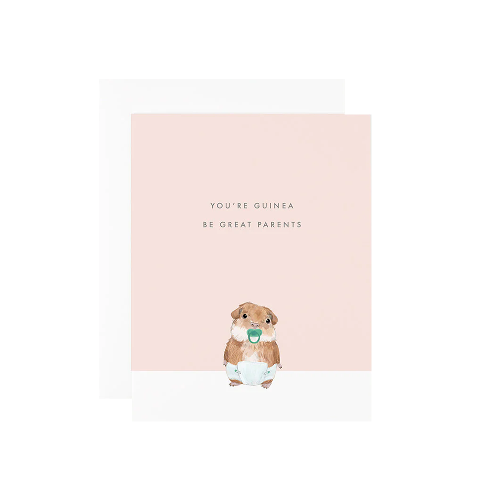 Dear Hancock Card - Guinea Be Great Parents