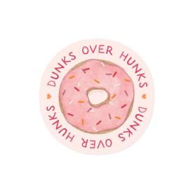 Amy Zhang Amy Zhang Dunks Over Hunks Sticker