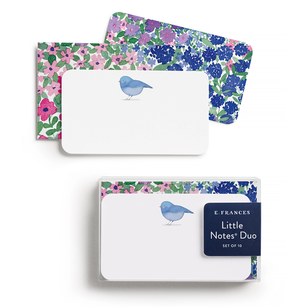 E. Frances Little Notes Duo Set - Birdie