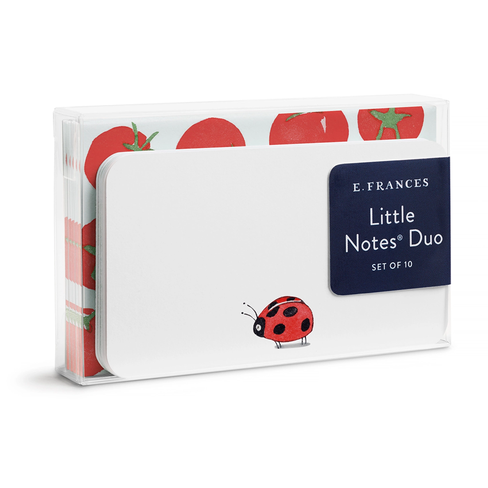 E. Frances Little Notes Duo Set - Ladybug