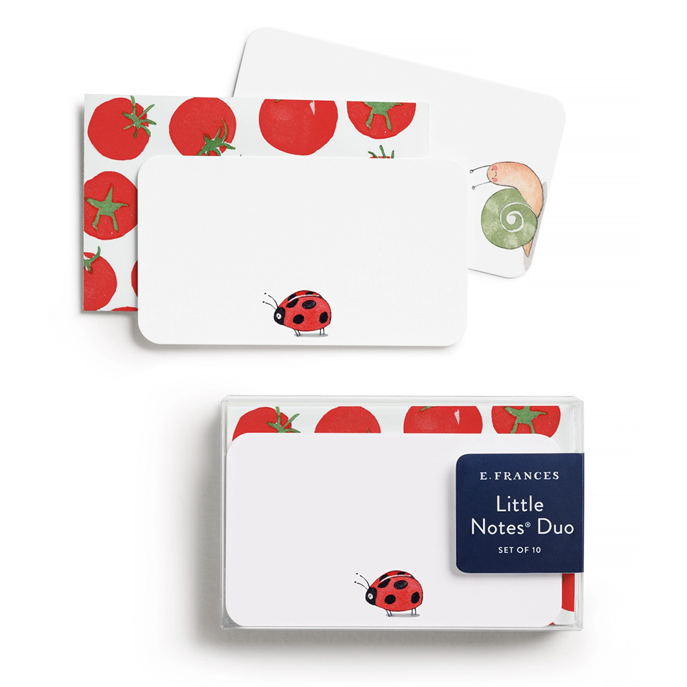 E. Frances Little Notes Duo Set - Ladybug