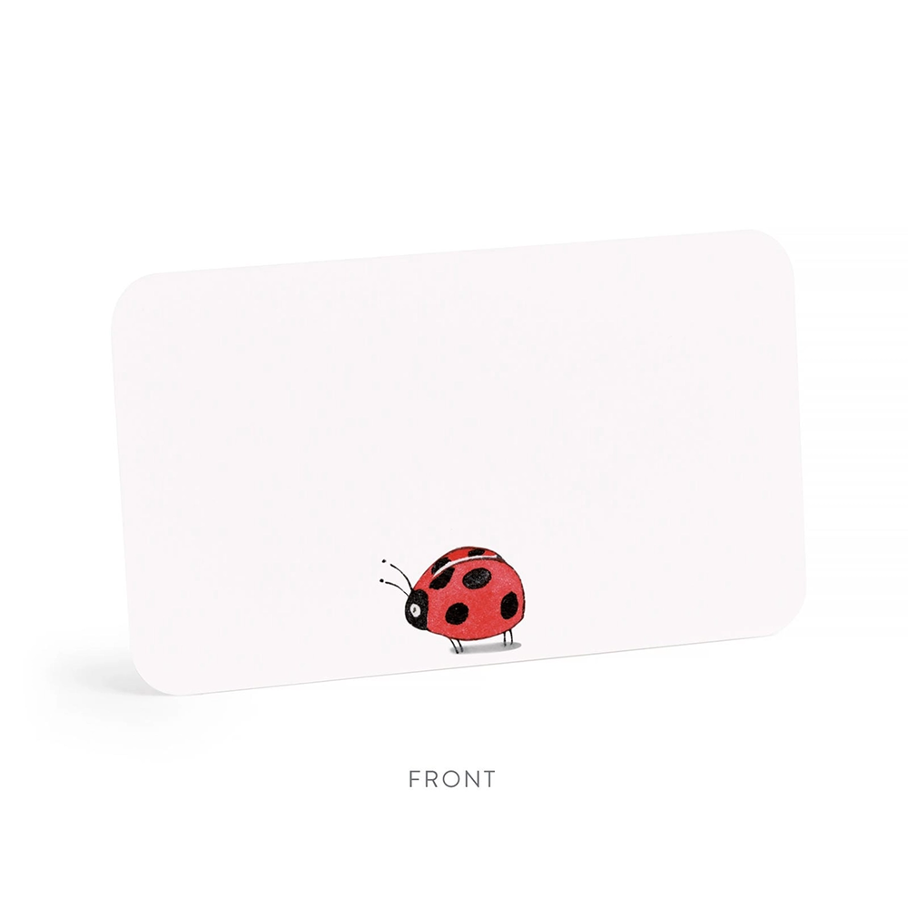 E. Frances Little Notes Duo Set - Ladybug