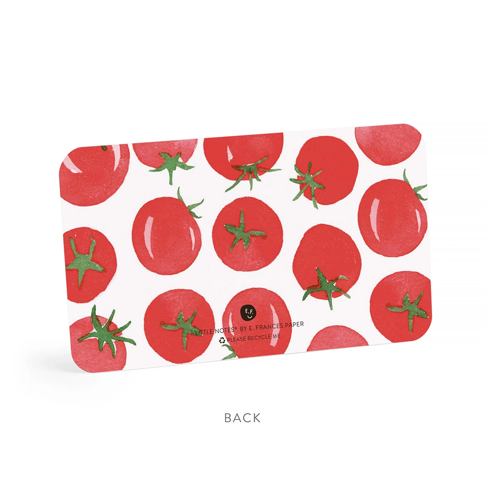 E. Frances Little Notes - Tomato