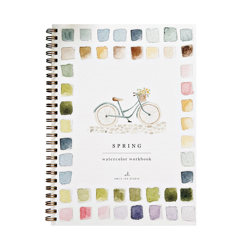 Emily Lex Studio Watercolor Workbook - Spring