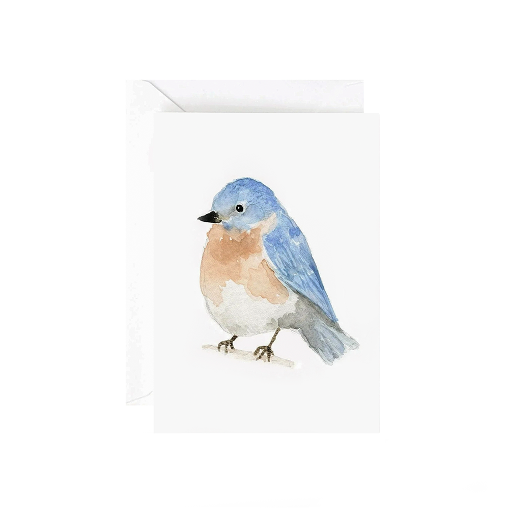 Emily Lex Studio Mini Notecard - Bluebird