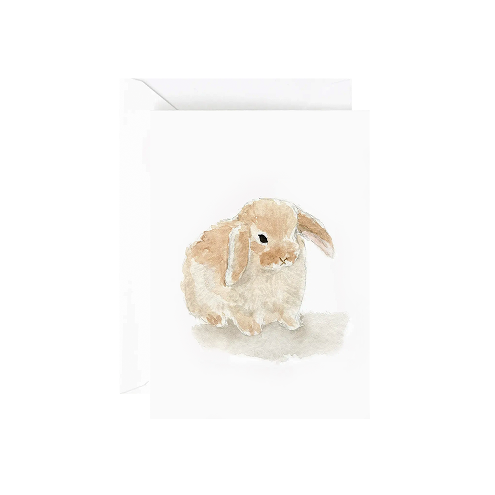Emily Lex Studio Mini Notecard - Bunny