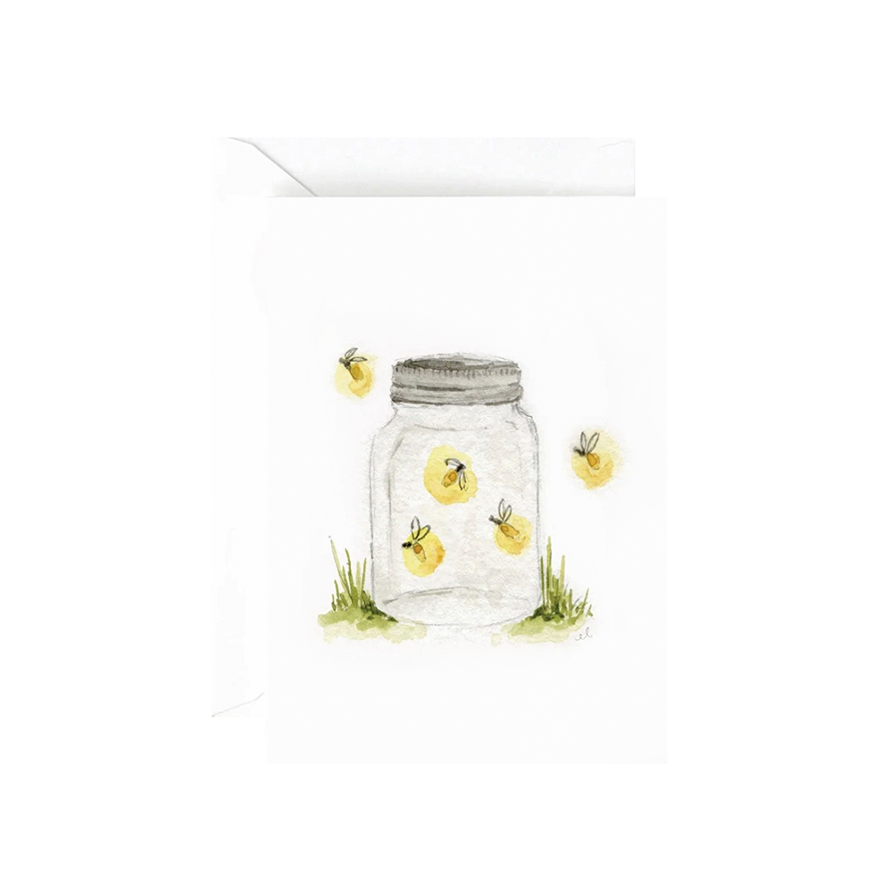 Emily Lex Studio Emily Lex Studio Mini Notecard - Fireflies