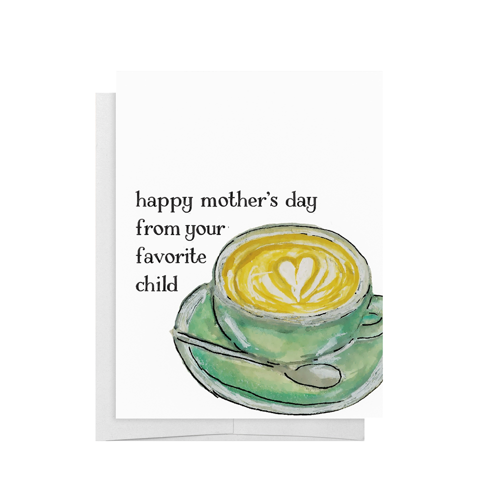 Emmy+Olly Emmy+Olly Card - Favorite Child Latte