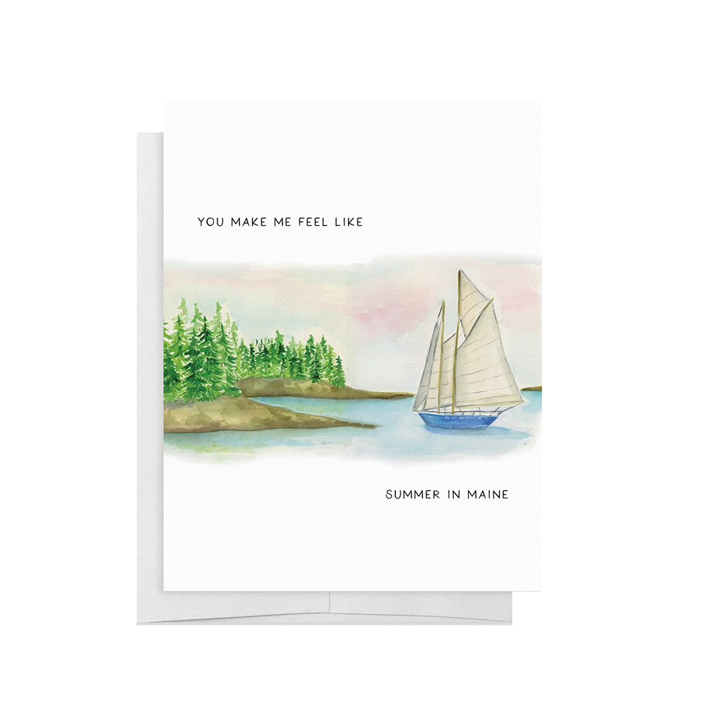 Emmy+Olly Card - Summer in Maine