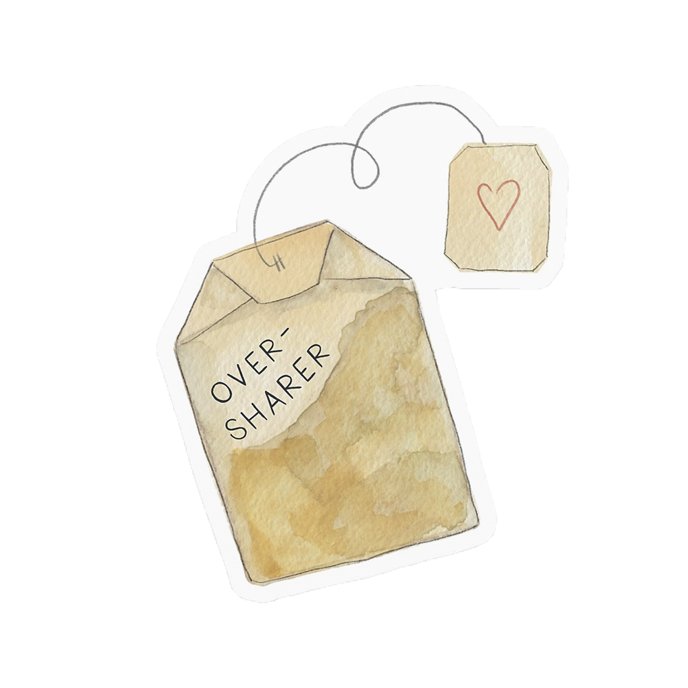 Emmy+Olly Sticker - Over Sharer