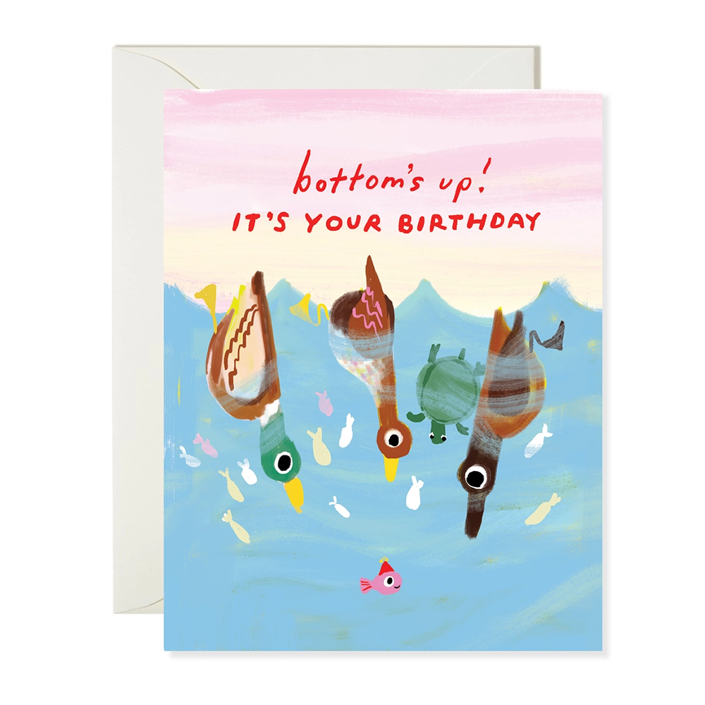 Karen Schipper Karen Schipper Card - Bottoms Up Birthday