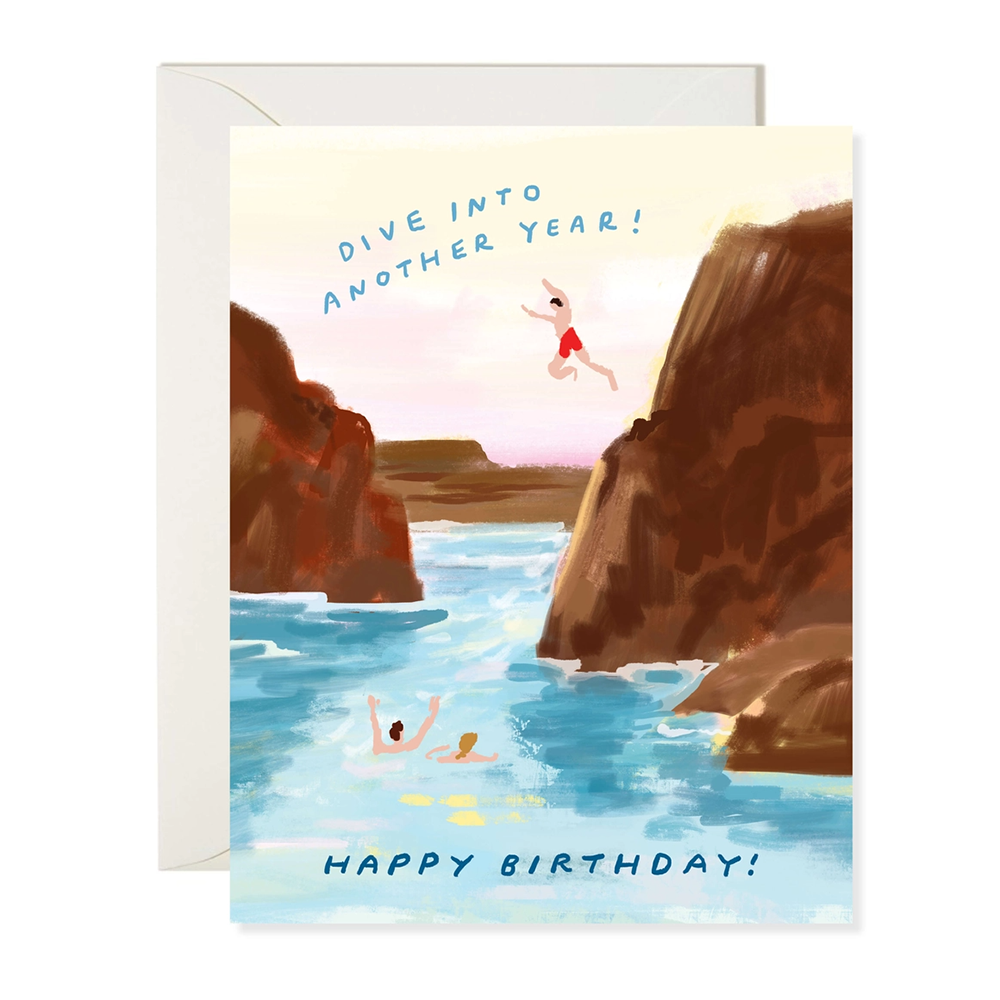 Karen Schipper Card - Dive Into Another Year