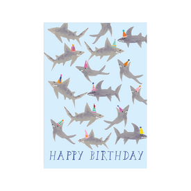 Mr. Boddington's Studio Mr. Boddington's Studio Card - Sharks Birthday