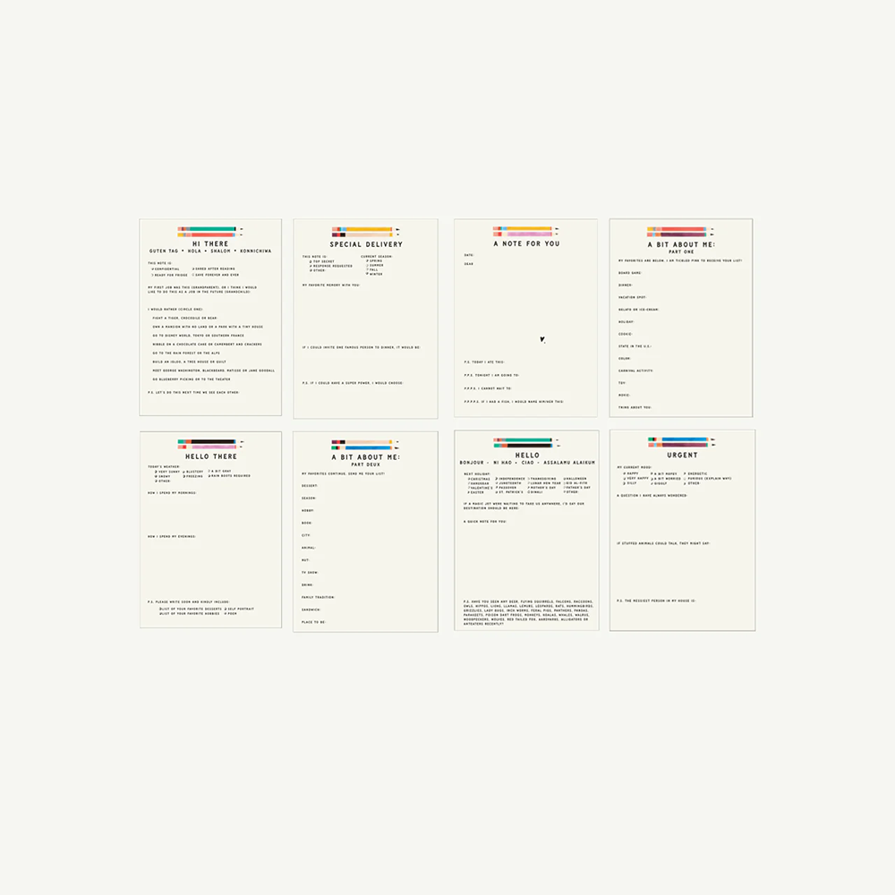 Mr. Boddington's Studio New Grandparent & Grandchild Pen Pal Kit