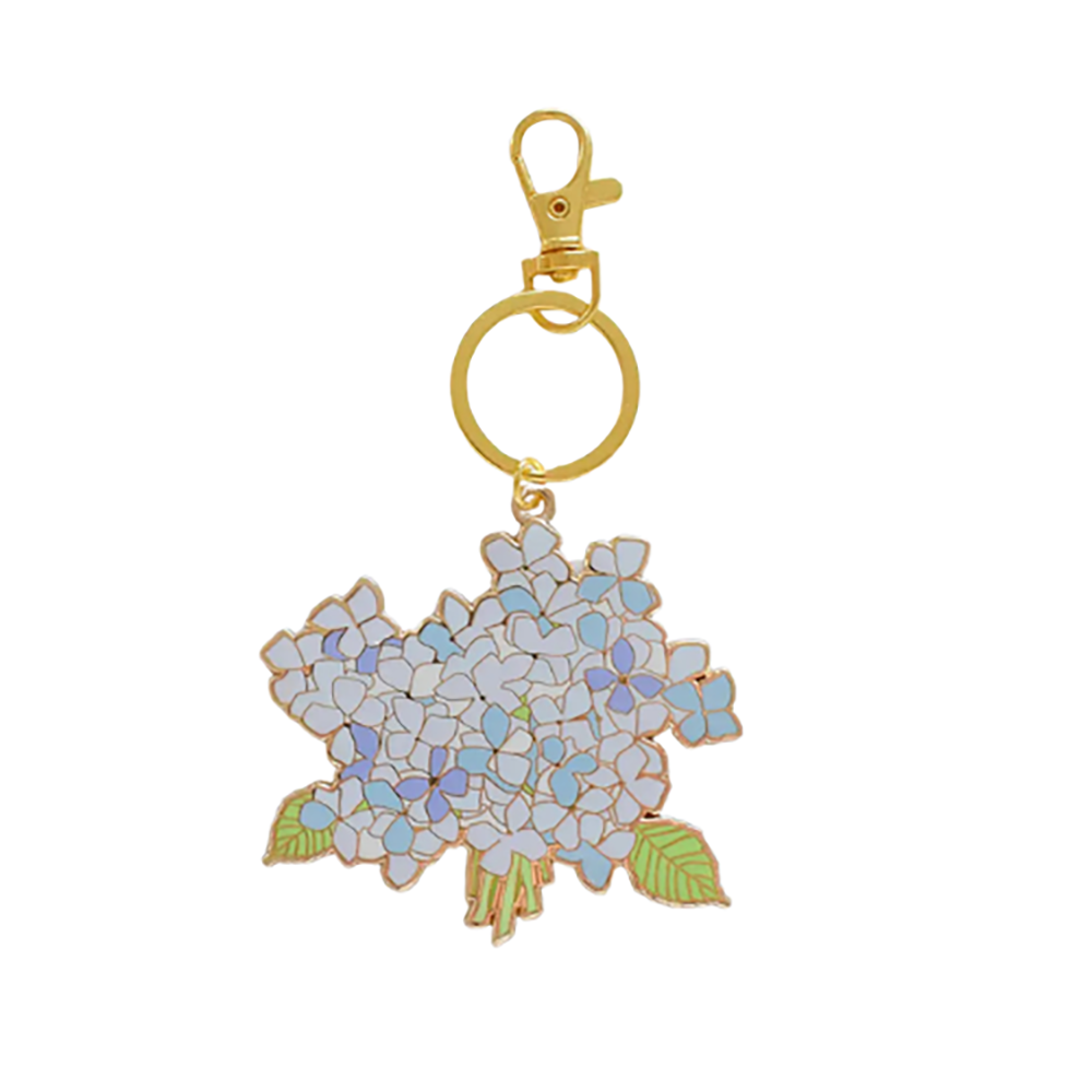 Sara Fitz Bag Charm - Hydrangea Bloom
