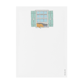 Sara Fitz Sara Fitz Notepad - Window Pup