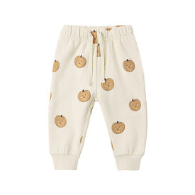 Quincy Mae Quincy Mae Relaxed Fleece Sweatpants - Smiley Pumpkins