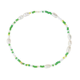 Libby Dakers Libby Dakers - Sue Bracelet - Green Cabana Pearl