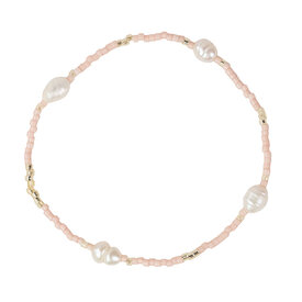 Libby Dakers Libby Dakers - Helga Bracelet - Ballet Slipper Pink