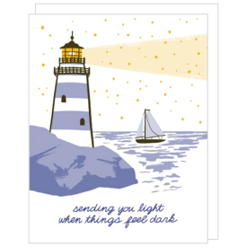 Smudge Ink Smudge Ink Lighthouse Support Card