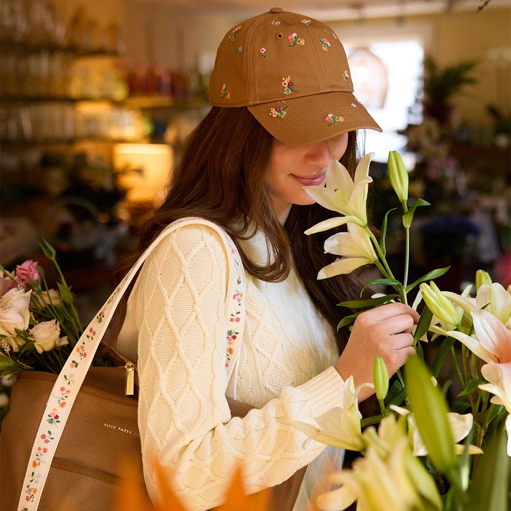 Rifle Paper Co. Baseball Cap - Ditsy Dahlia