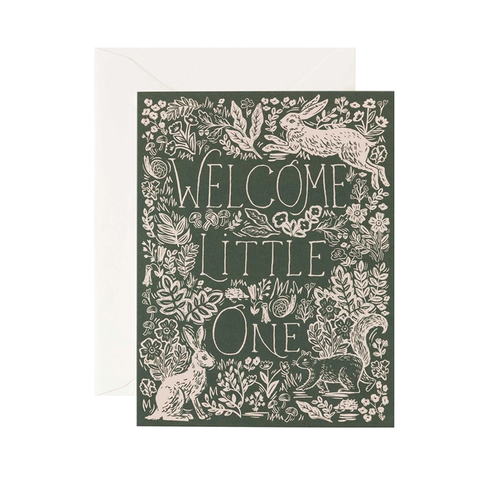 Rifle Paper Co. Fable Baby Card