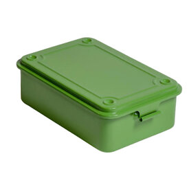 Toyo Toyo Steel 6 Inch Stackable Storage Box - Japanese Tea Green