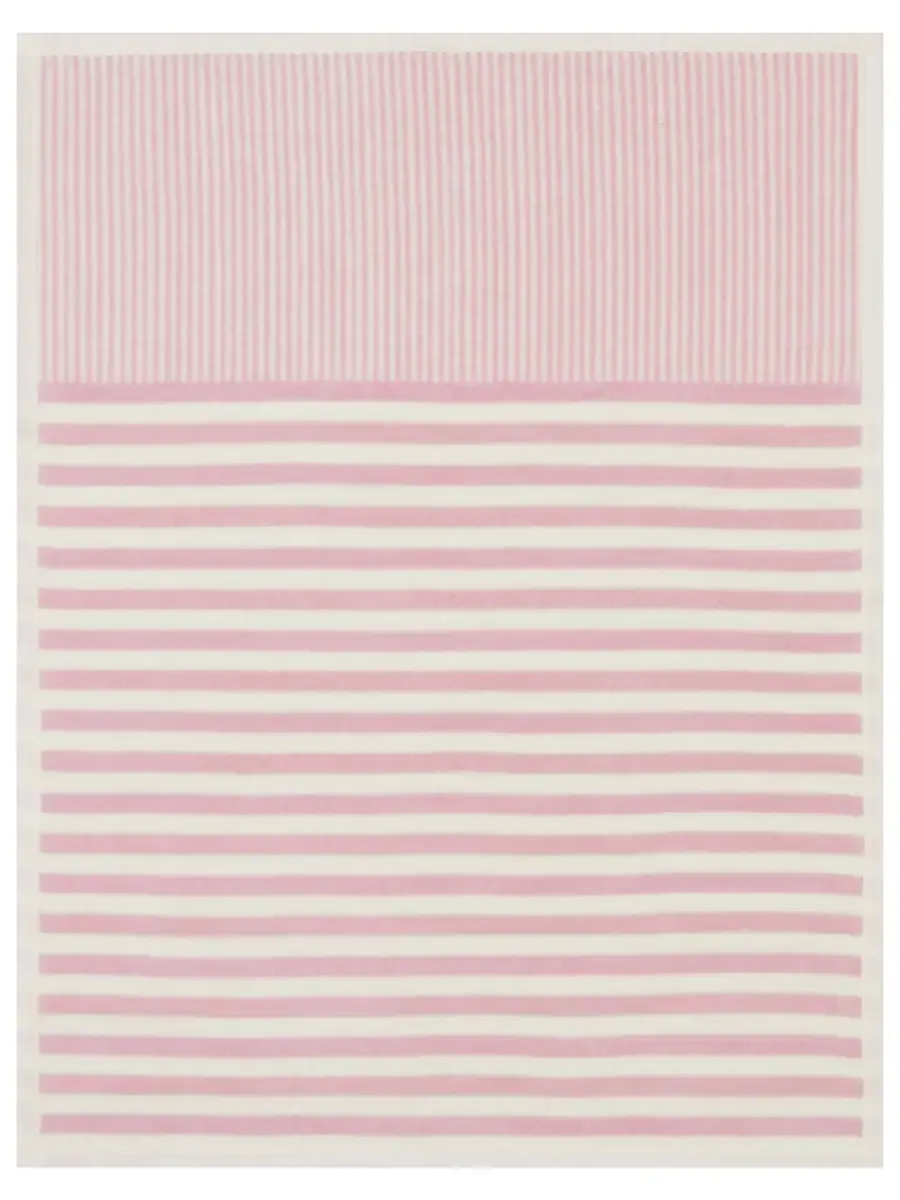 ChappyWrap Mini Blanket - Sweet Pea Stripe Blush