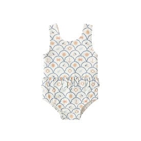 Rylee + Cru LLC Rylee + Cru Swim Skirted One-Piece - Nautical Suns