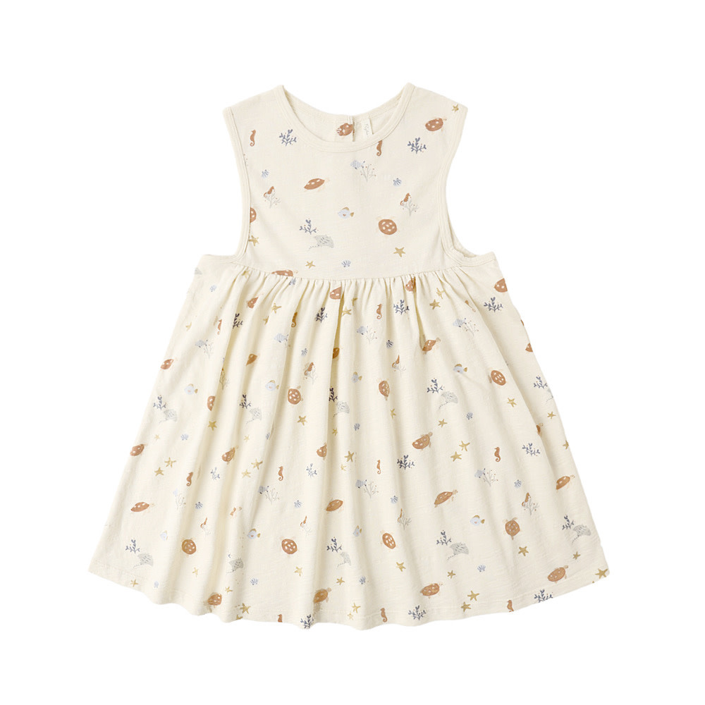 Rylee + Cru Layla Dress - Aquatic