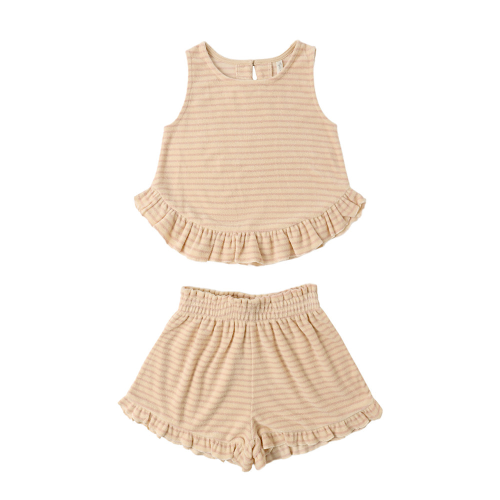 Rylee + Cru Faye Set - Pink Stripe
